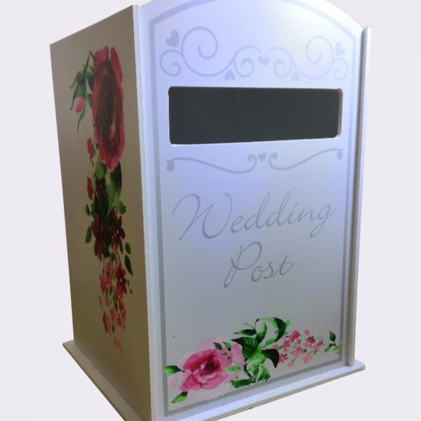 Floral Wedding Post Box