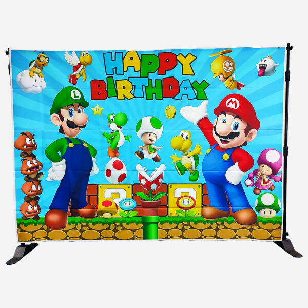 Super Mario Backdrop