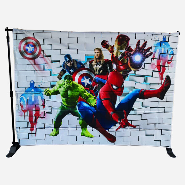 Superhero Backdrop