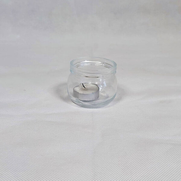 Glass Jar Tealight Holders