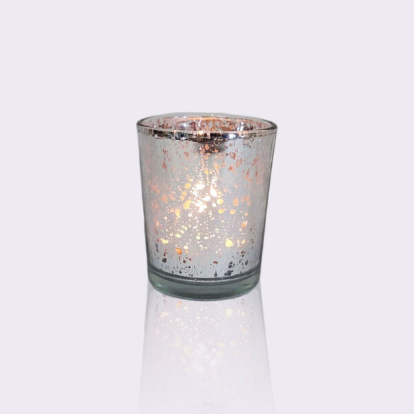 Glass Speckled Tealight Holders