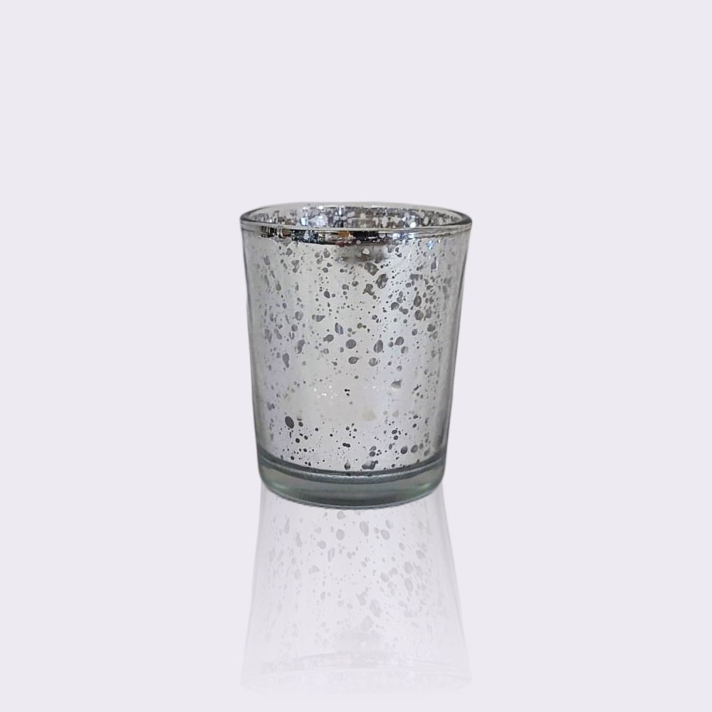Glass Speckled Tealight Holders